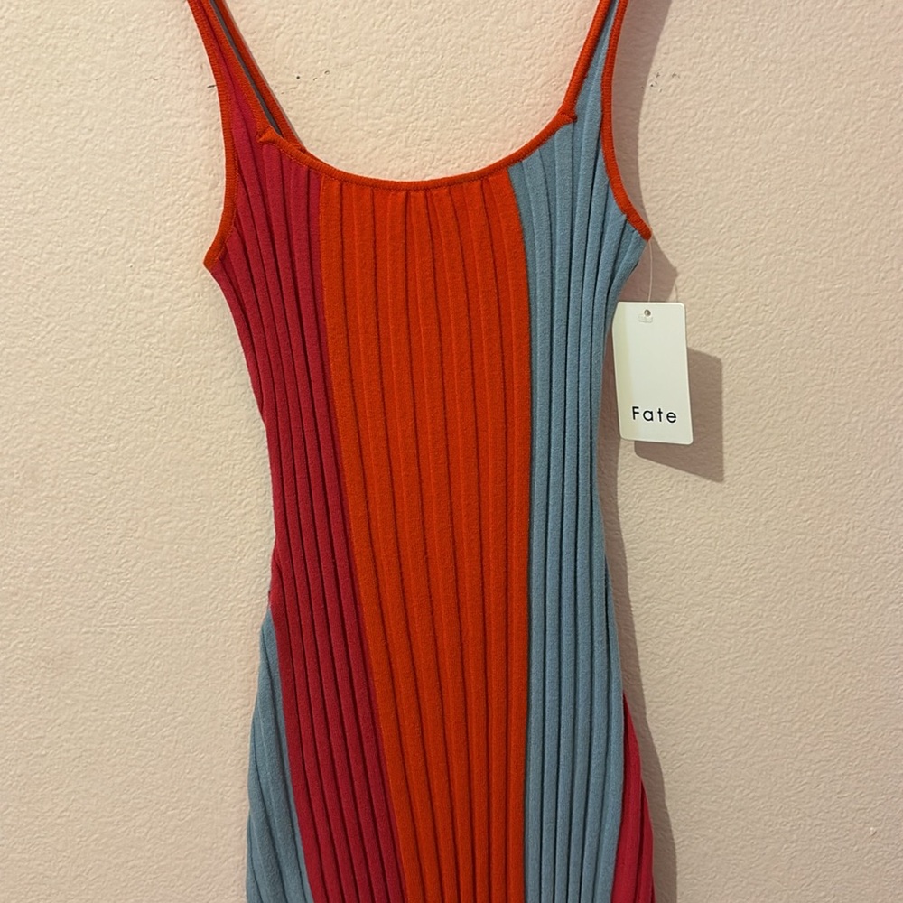 women’s colorful long dress